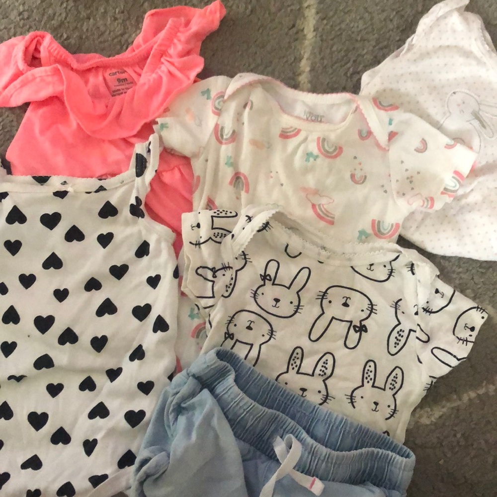 9m girl summer lot